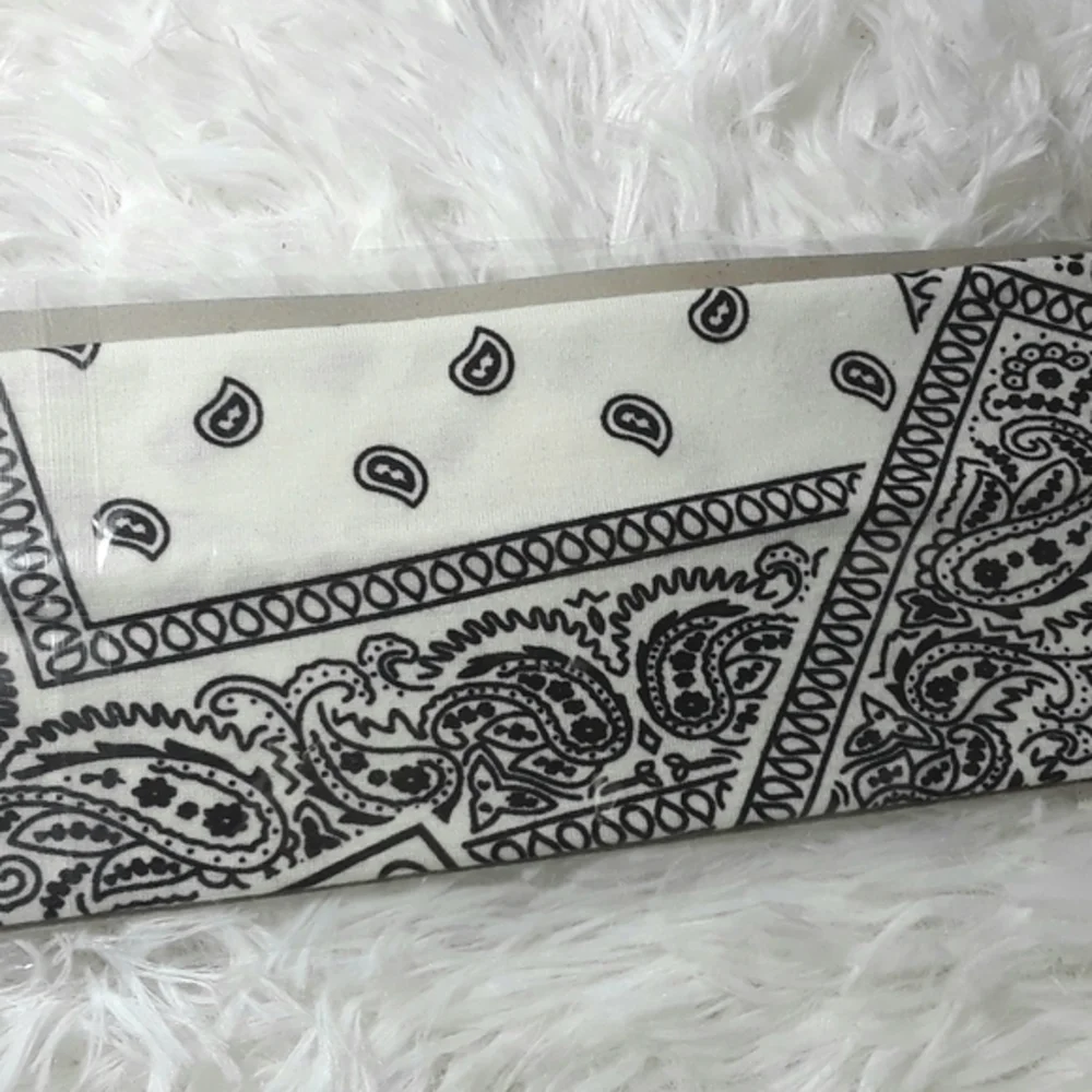 ☄Classic Bandana Print Twisted Front Headb…